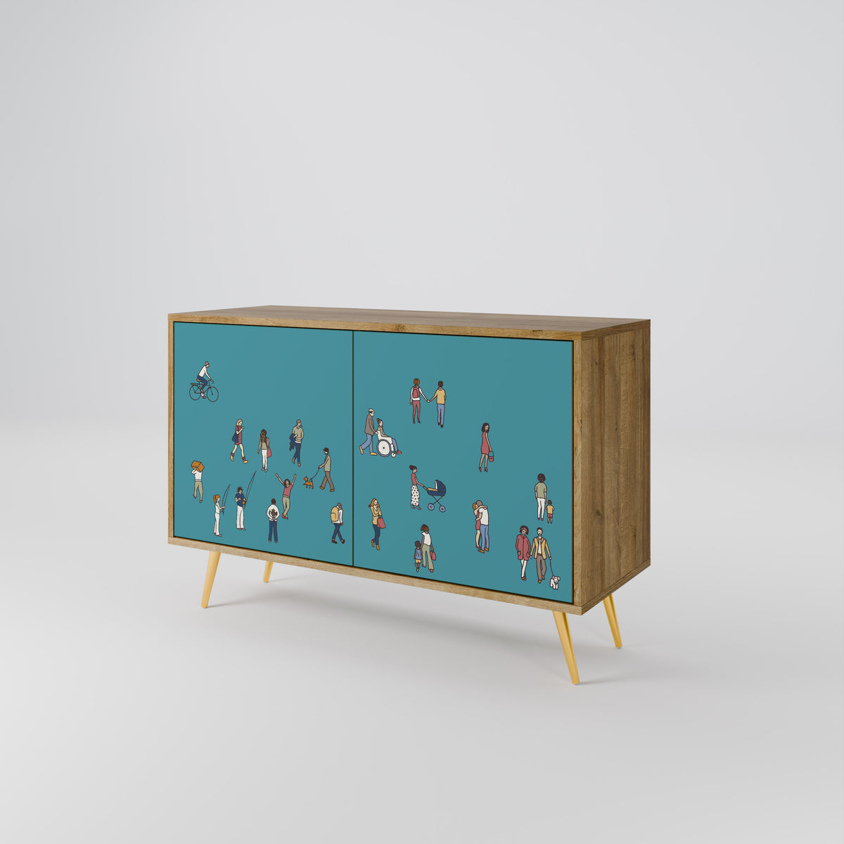 COLLECTIVE STREAM 2-Door Sideboard