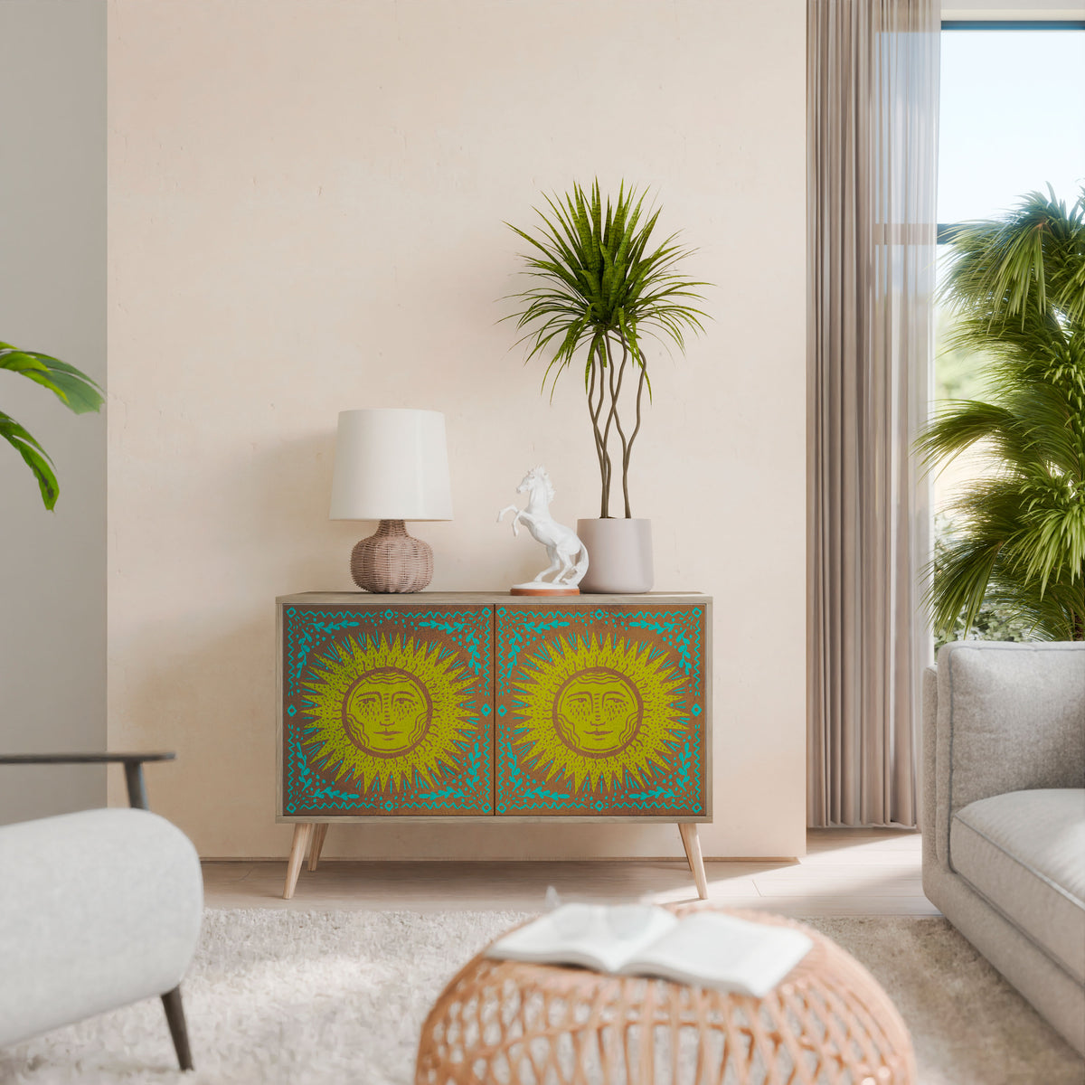 SUNSHINE EULOGY 2-Door Sideboard