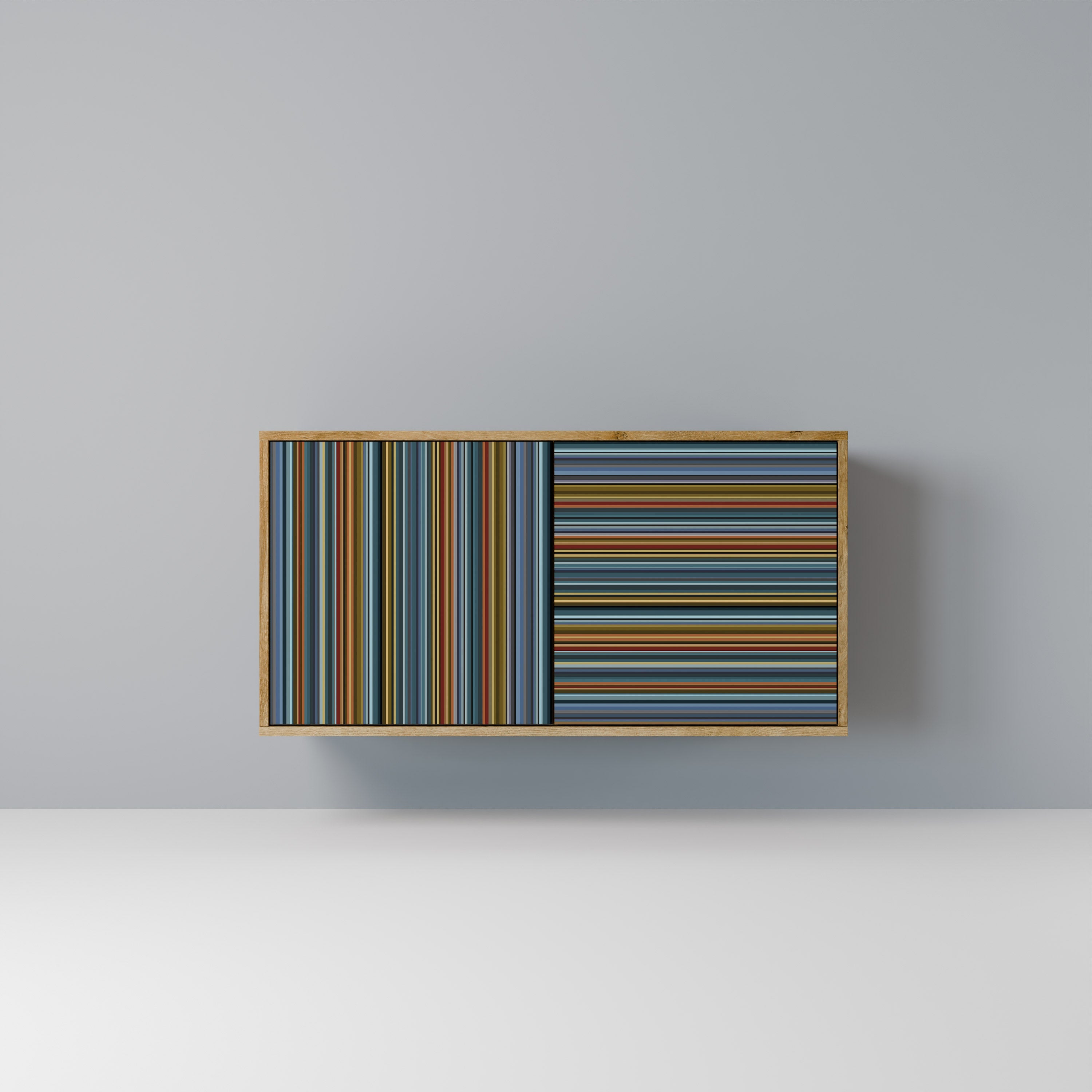 LINEOUT SPECTRUM 2-Door Sideboard in Oak Effect