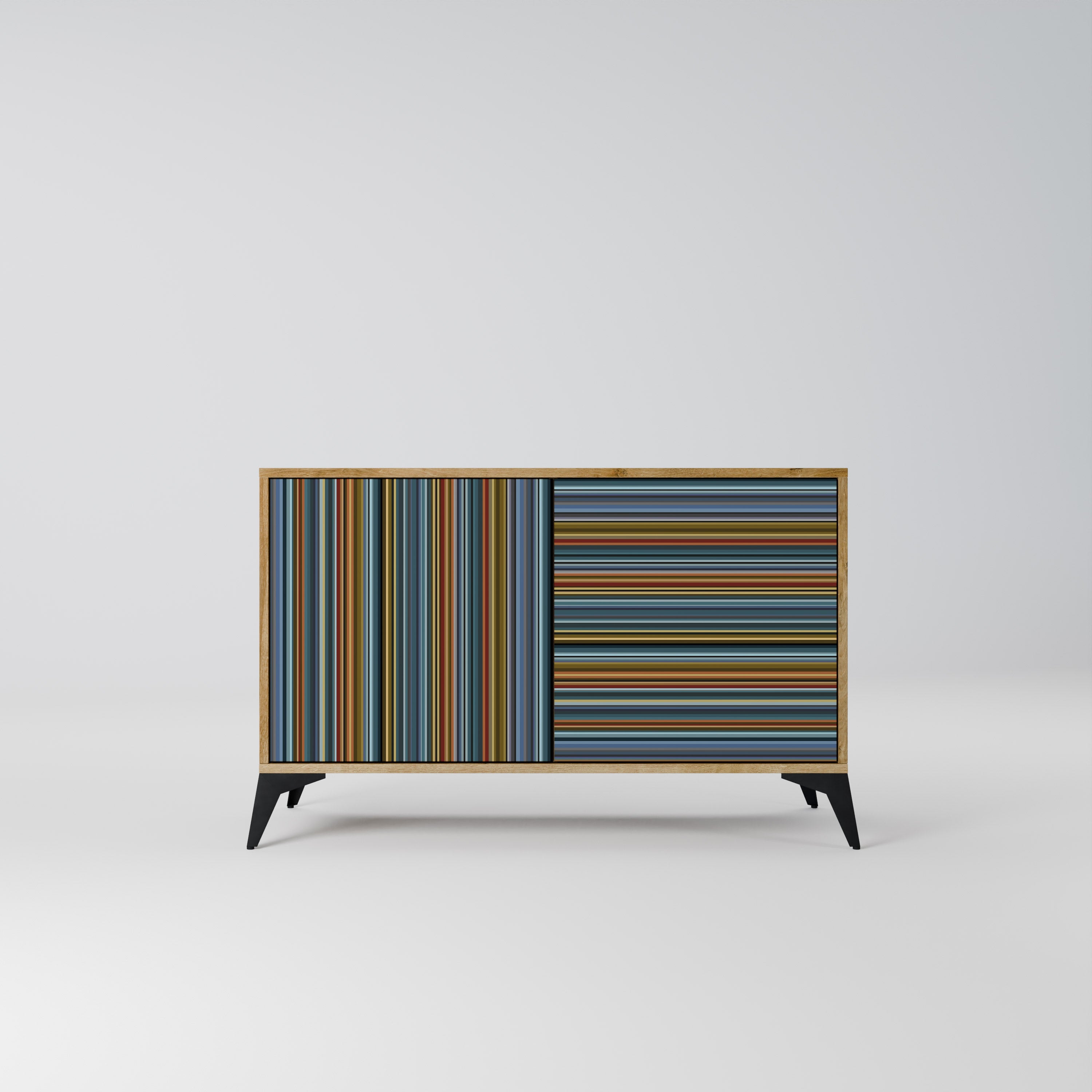 LINEOUT SPECTRUM 2-Door Sideboard in Oak Effect