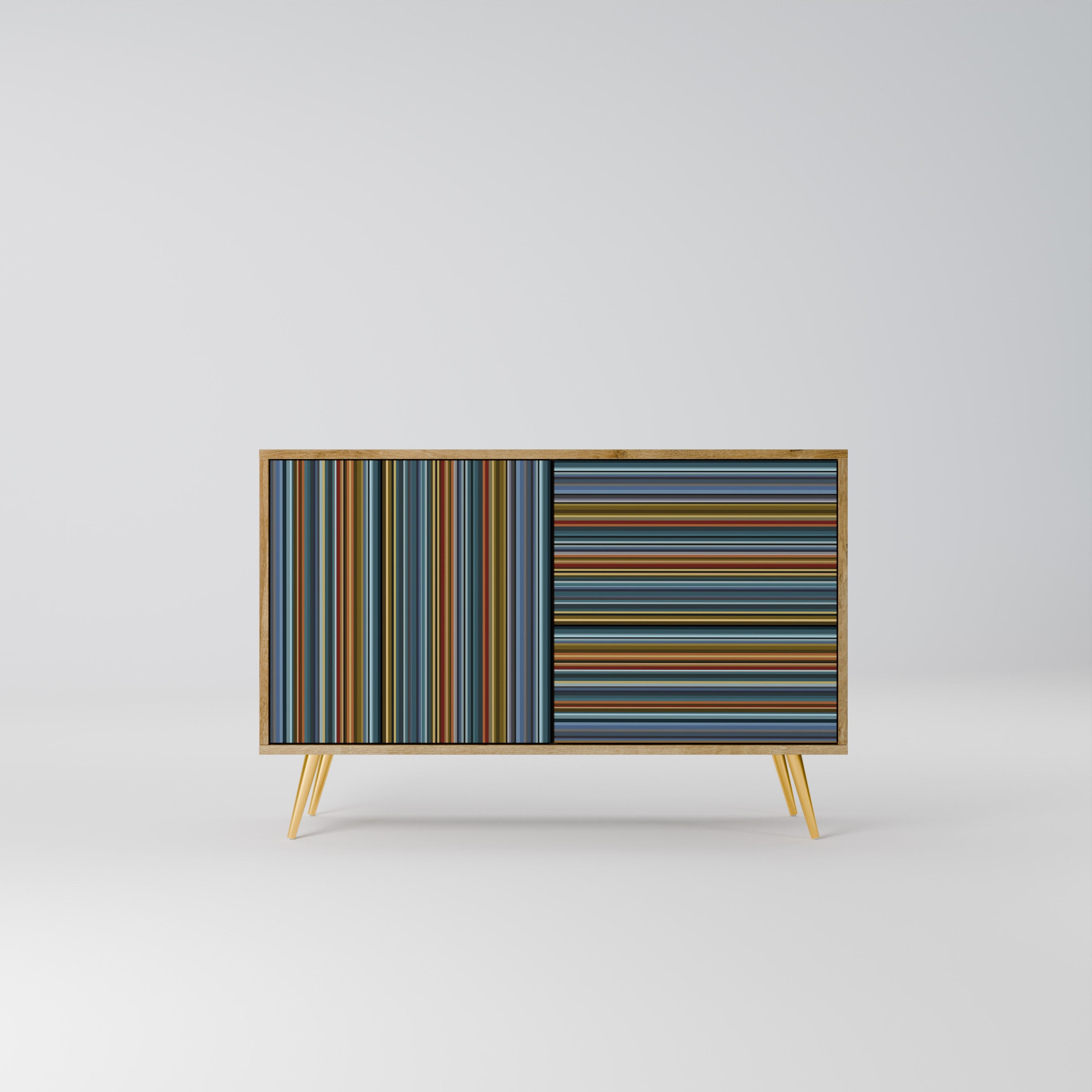 LINEOUT SPECTRUM 2-Door Sideboard in Oak Effect