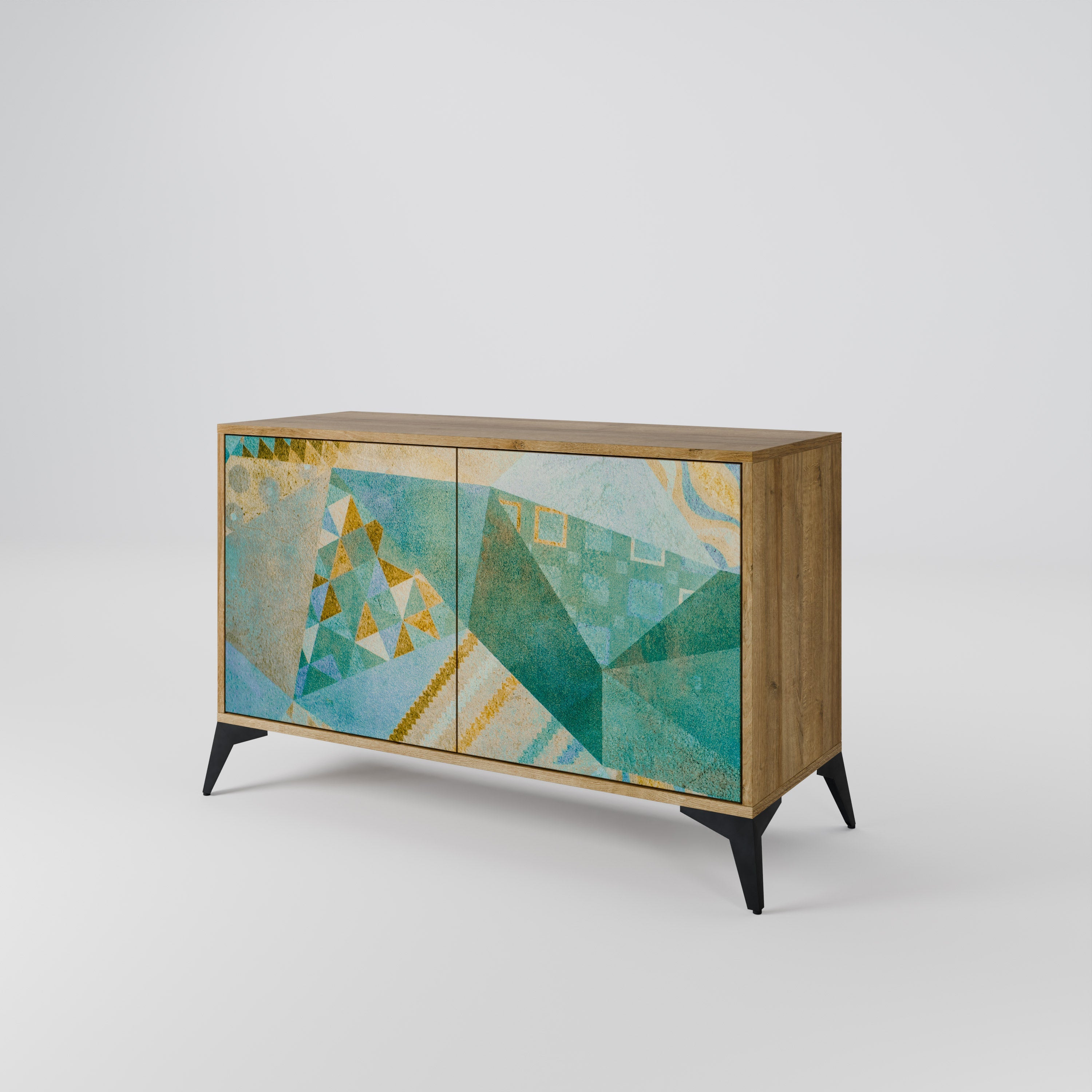 SPECTRUM SPLENDOR 2-Door Sideboard in Oak Effect