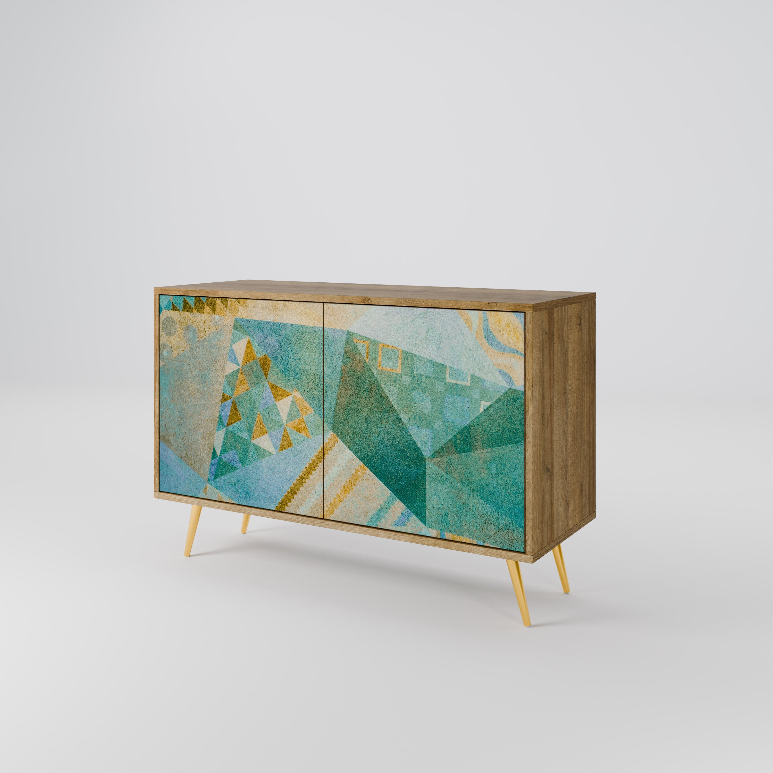SPECTRUM SPLENDOR 2-Door Sideboard in Oak Effect