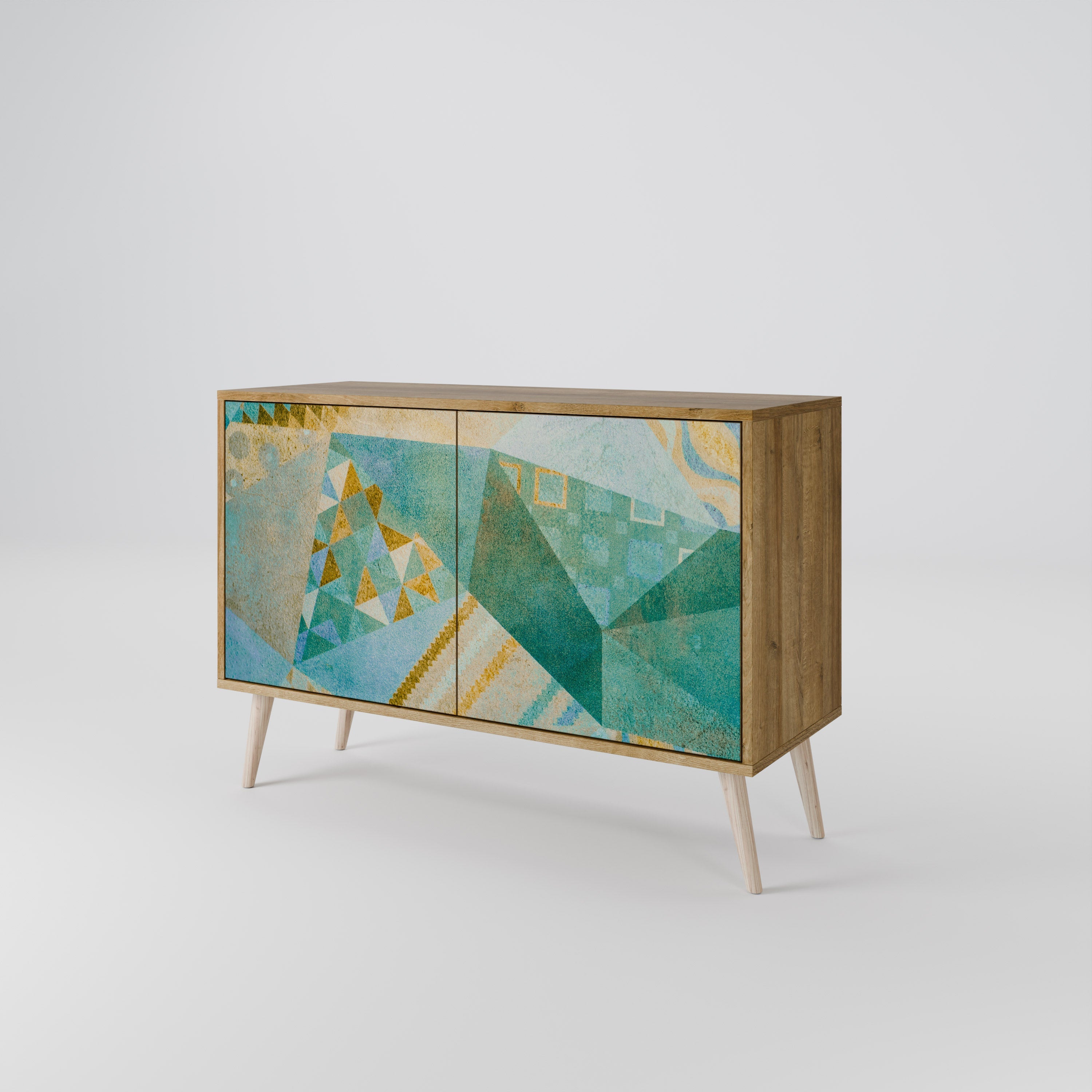 SPECTRUM SPLENDOR 2-Door Sideboard in Oak Effect