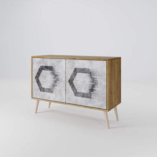 HEXAGONAL FIGURES Μπουφές 2-θυρών