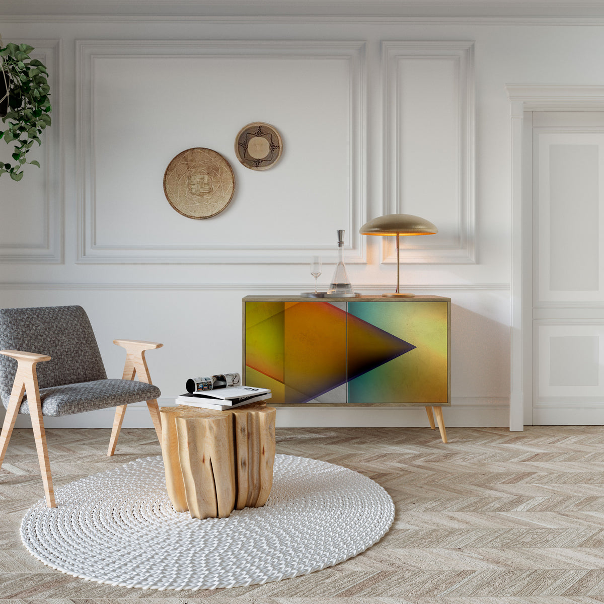 PIERCING SHARPNESS Μπουφές 2-θυρών