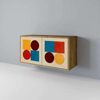 GEOMETRIC PUZZLE Μπουφές 2-θυρών