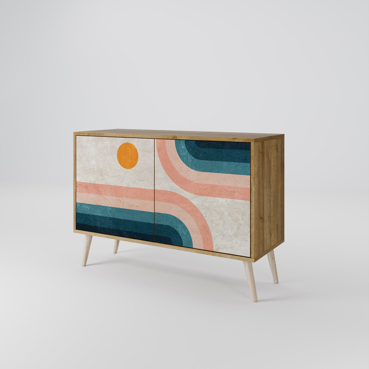 TWO HALVES 2-Door Sideboard