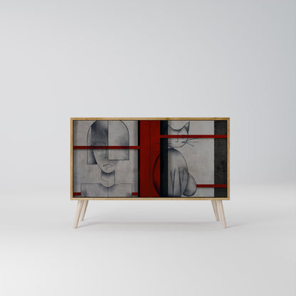 GRAY FIGURES 2-Door Sideboard