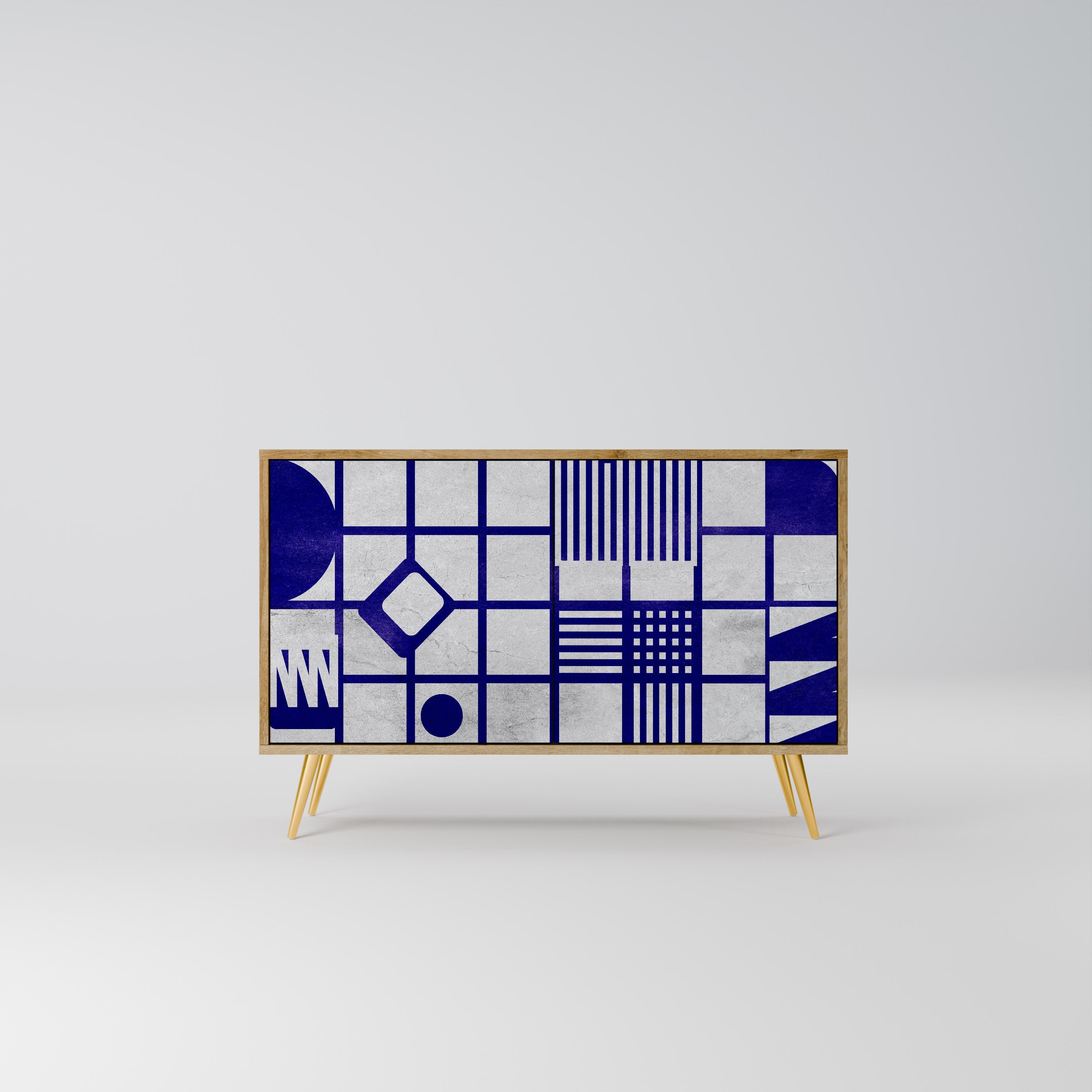 THE RIGHT PLACES 2-Door Sideboard in Oak Effect