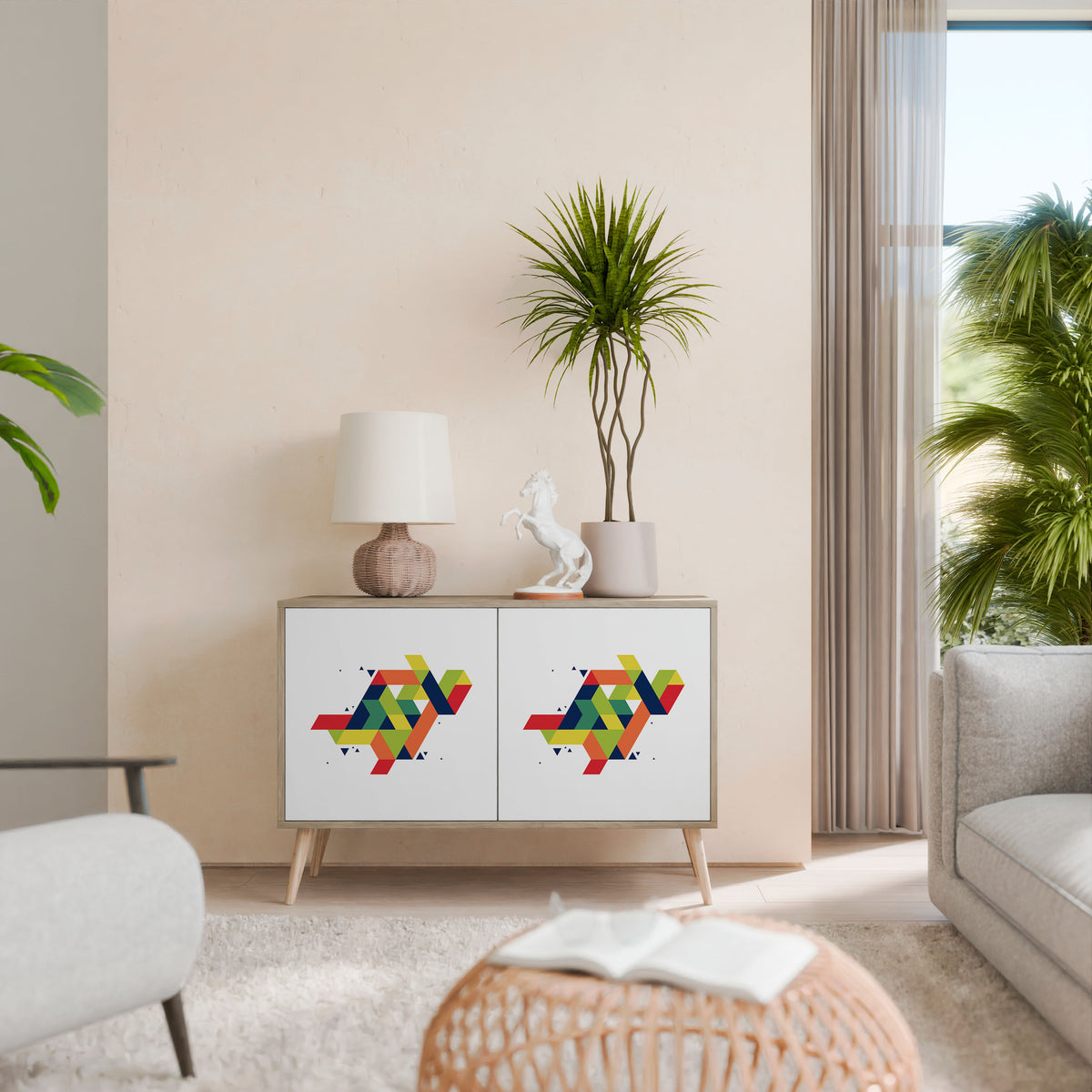 FUTURE SIGN 2-Door Sideboard