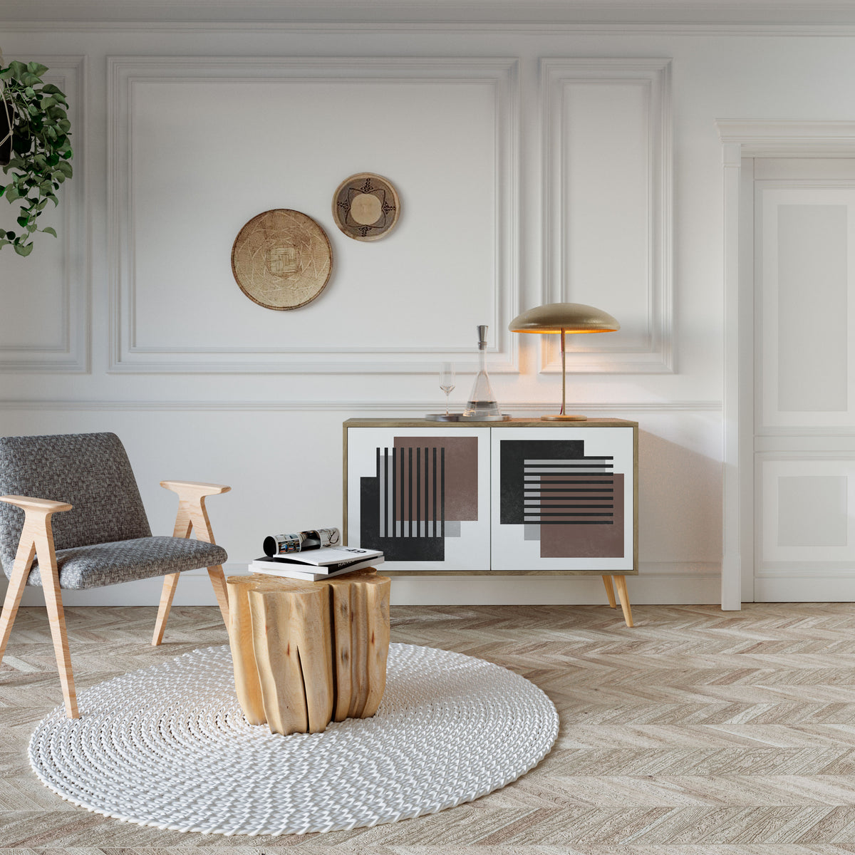 SHADOW SYNCHRONY 2-Door Sideboard