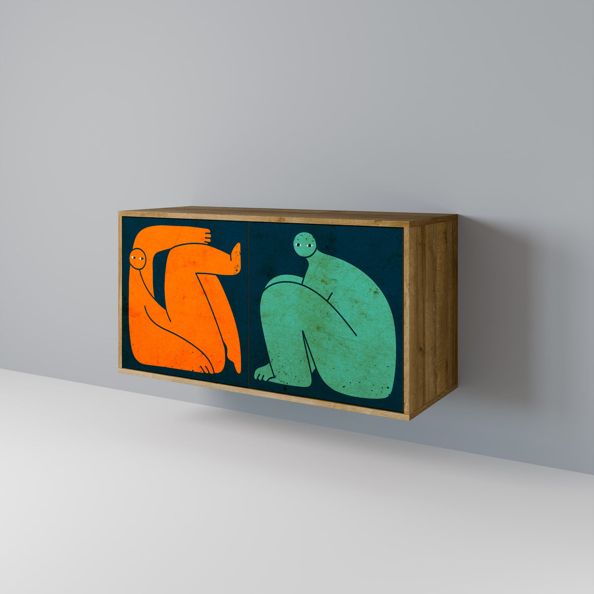 TOGETHER BUT SEPARATELY 2-Door Sideboard