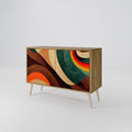 COLORFUL STRANDS 2-Door Sideboard