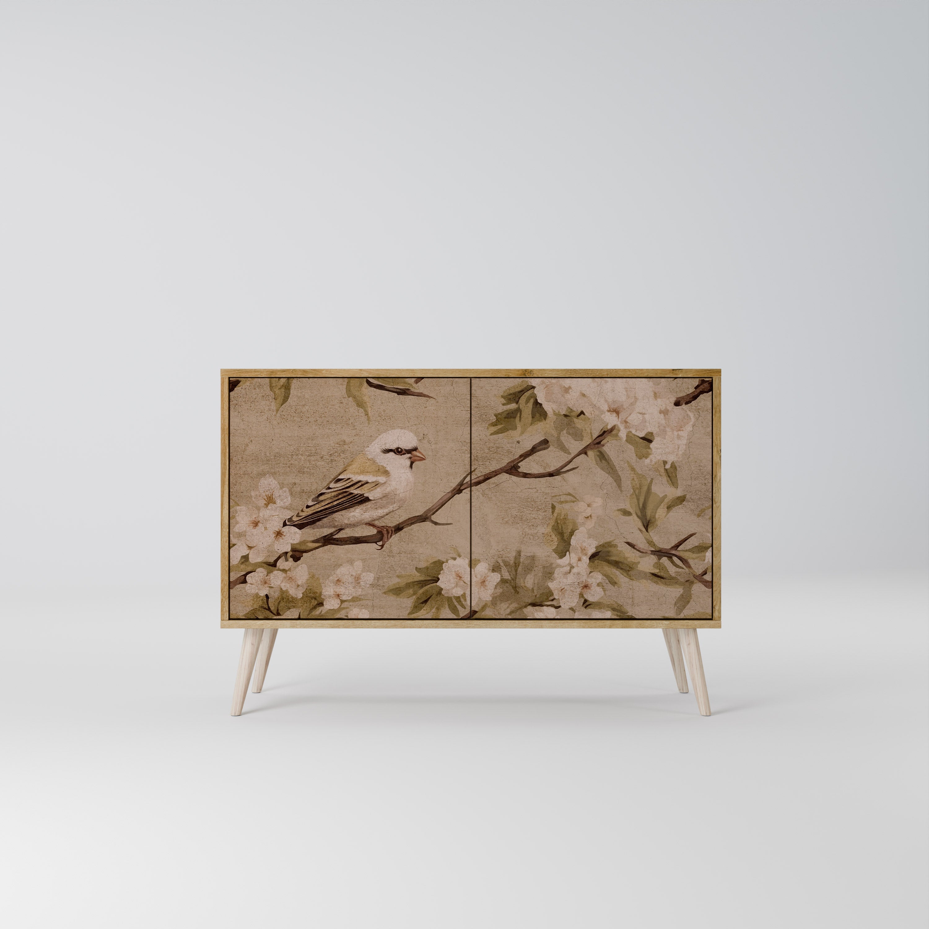 PETAL DISTINGUISH 2-Door Sideboard in Oak Effect