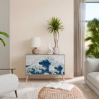 THE GREAT WAVE AT KANAGAWA Μπουφές 2-θυρών