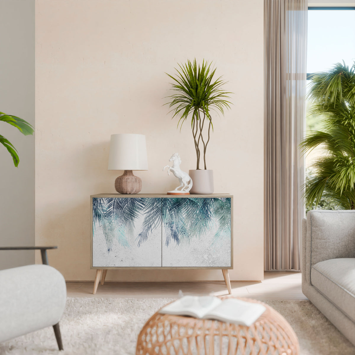 PALM VEIL 2-Door Sideboard