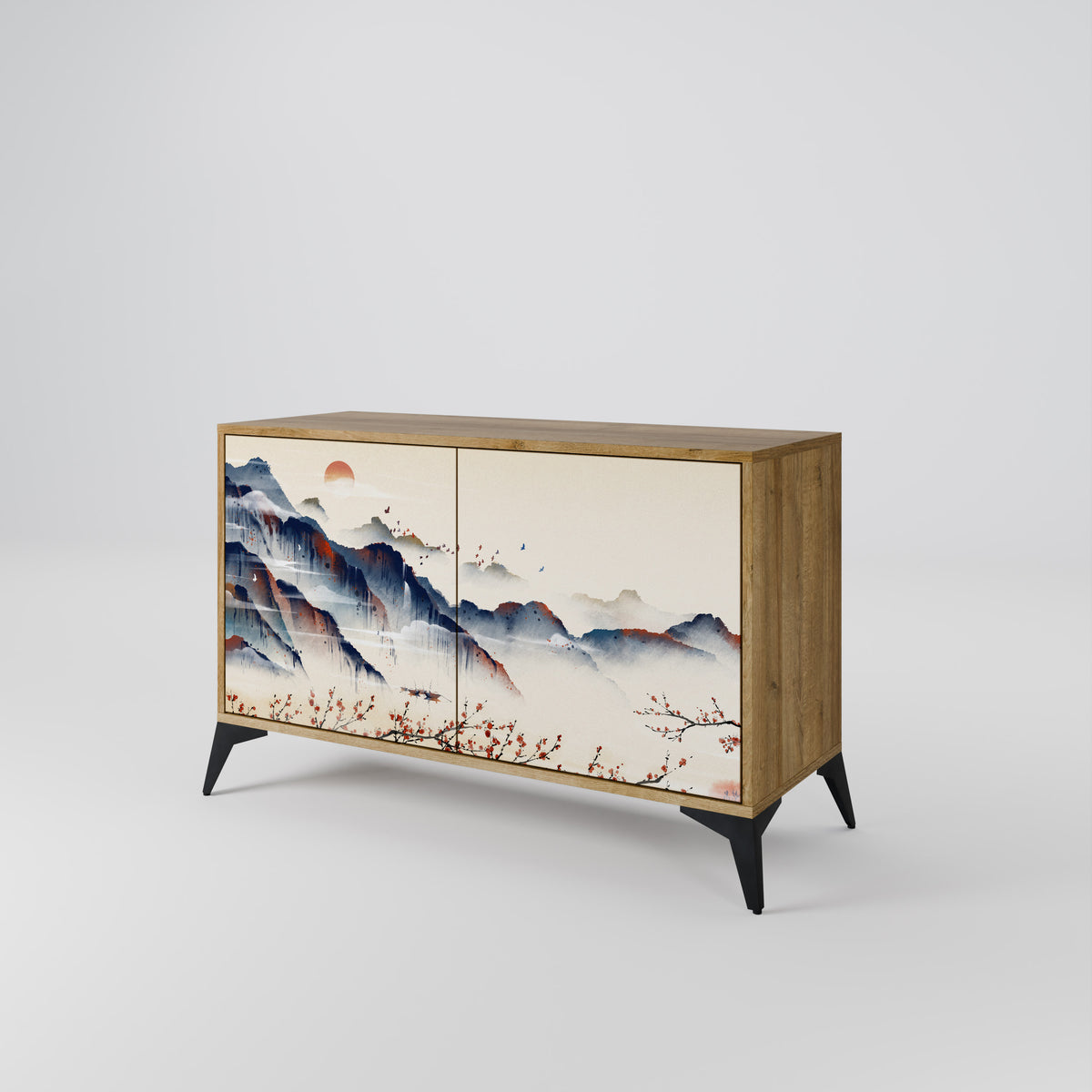 JAPANESE LANDSCAPE Μπουφές 2-θυρών