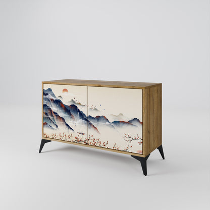 JAPANESE LANDSCAPE Μπουφές 2-θυρών