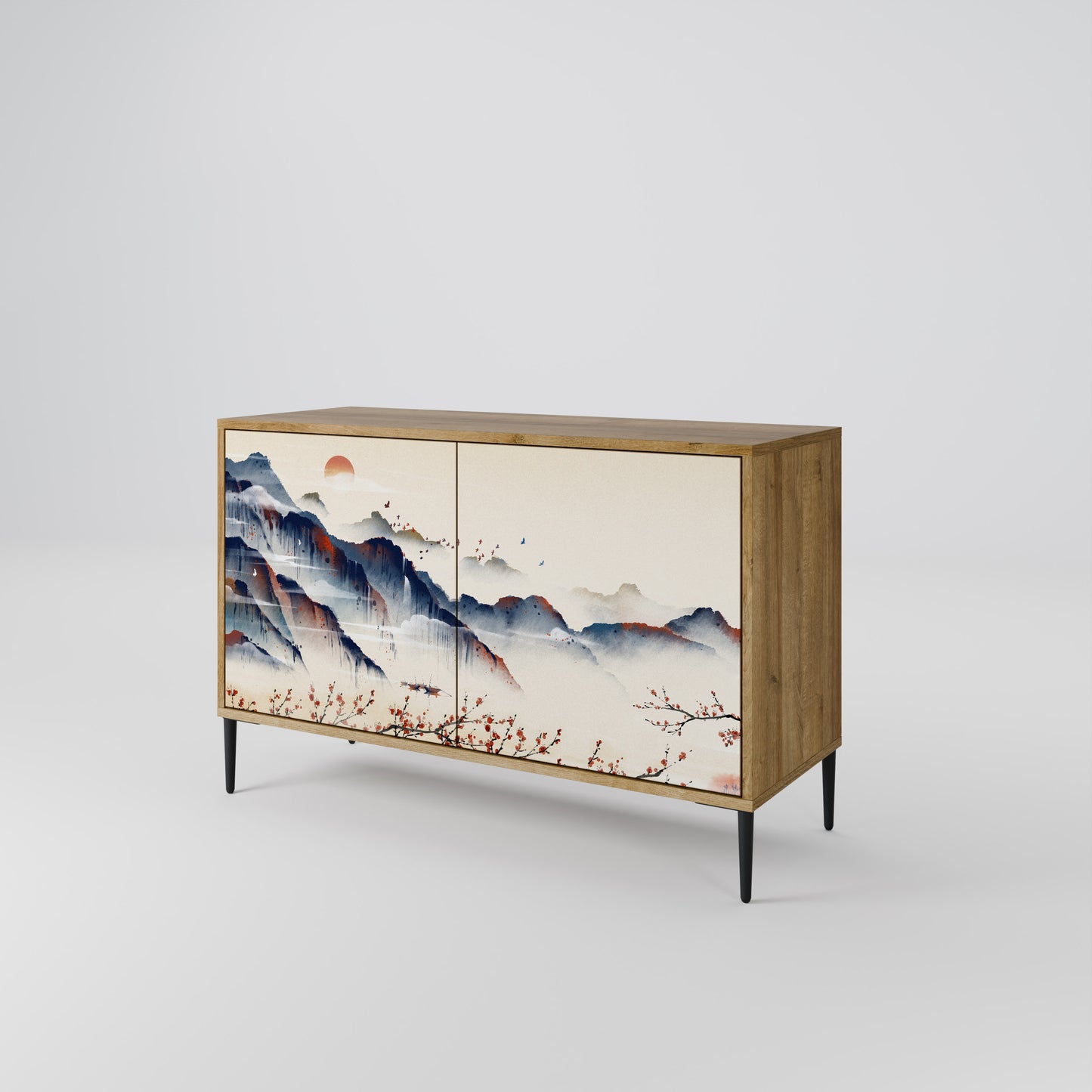 JAPANESE LANDSCAPE Μπουφές 2-θυρών