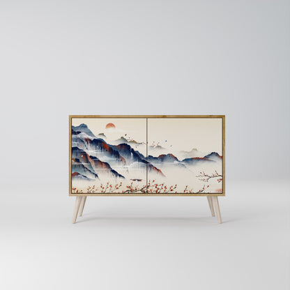 JAPANESE LANDSCAPE Μπουφές 2-θυρών