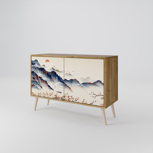 JAPANESE LANDSCAPE Μπουφές 2-θυρών