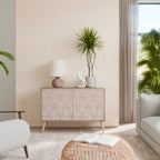 LEAVES ON BEIGE Μπουφές 2-θυρών