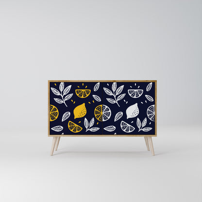 CITRUS BLACK AND WHITE Μπουφές 2-θυρών