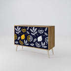 CITRUS BLACK AND WHITE 2-Door Sideboard