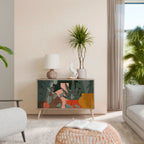 TROPICAL COMPOSITION 2-Door Sideboard