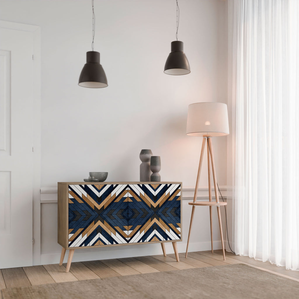 Μπουφές ARTFUL GEOMETRIA με 2 πόρτες σε χρώμα δρυός