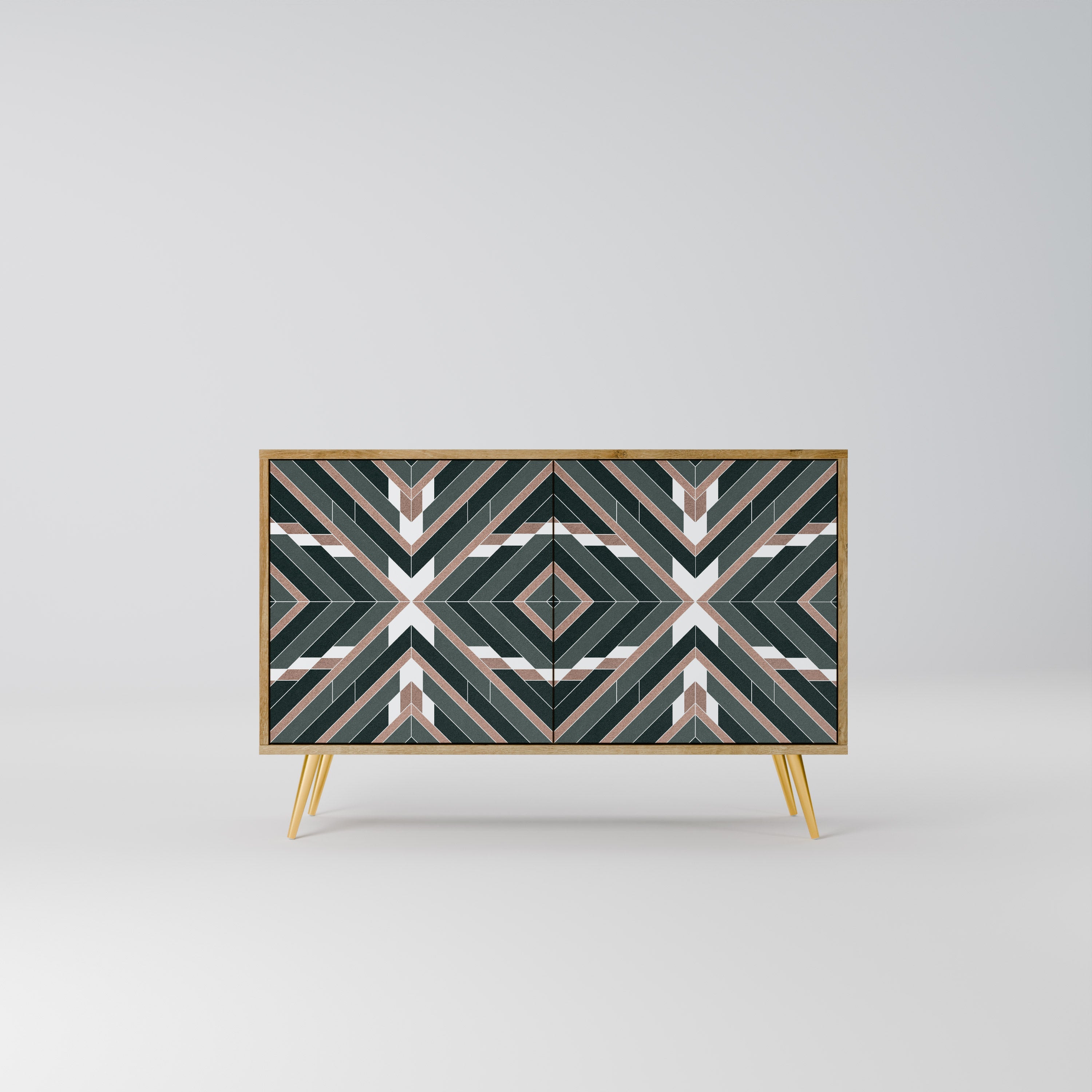 DIMENSION DELIGHTS 2-Door Sideboard in Oak Effect