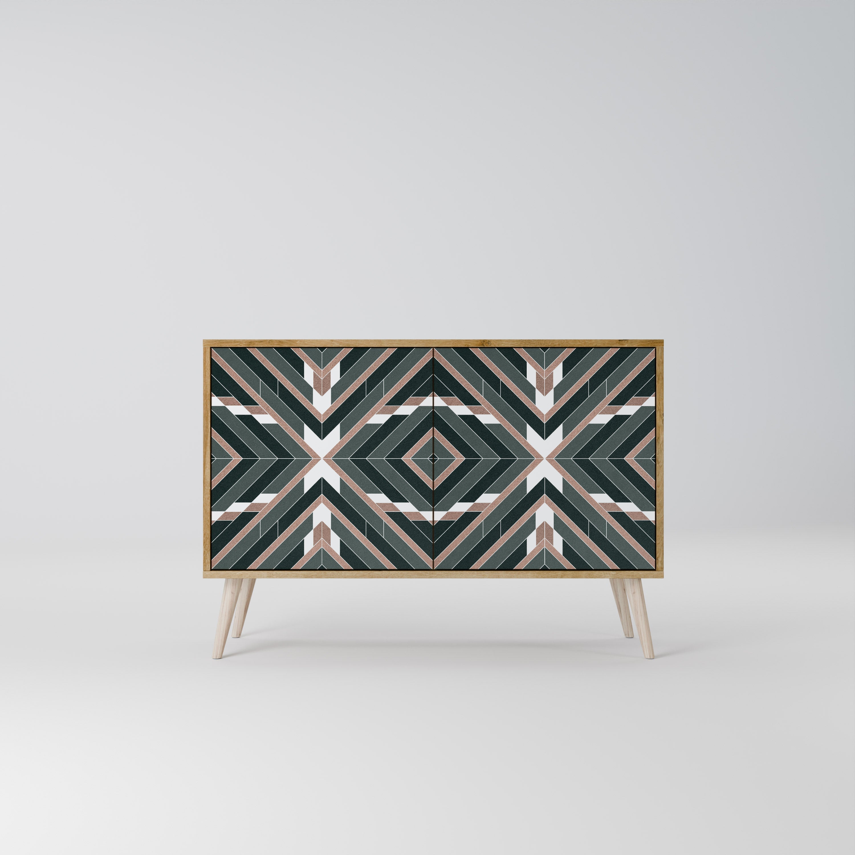 DIMENSION DELIGHTS 2-Door Sideboard in Oak Effect
