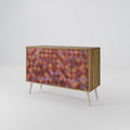 PAINTED SQUARES 2-Door Sideboard