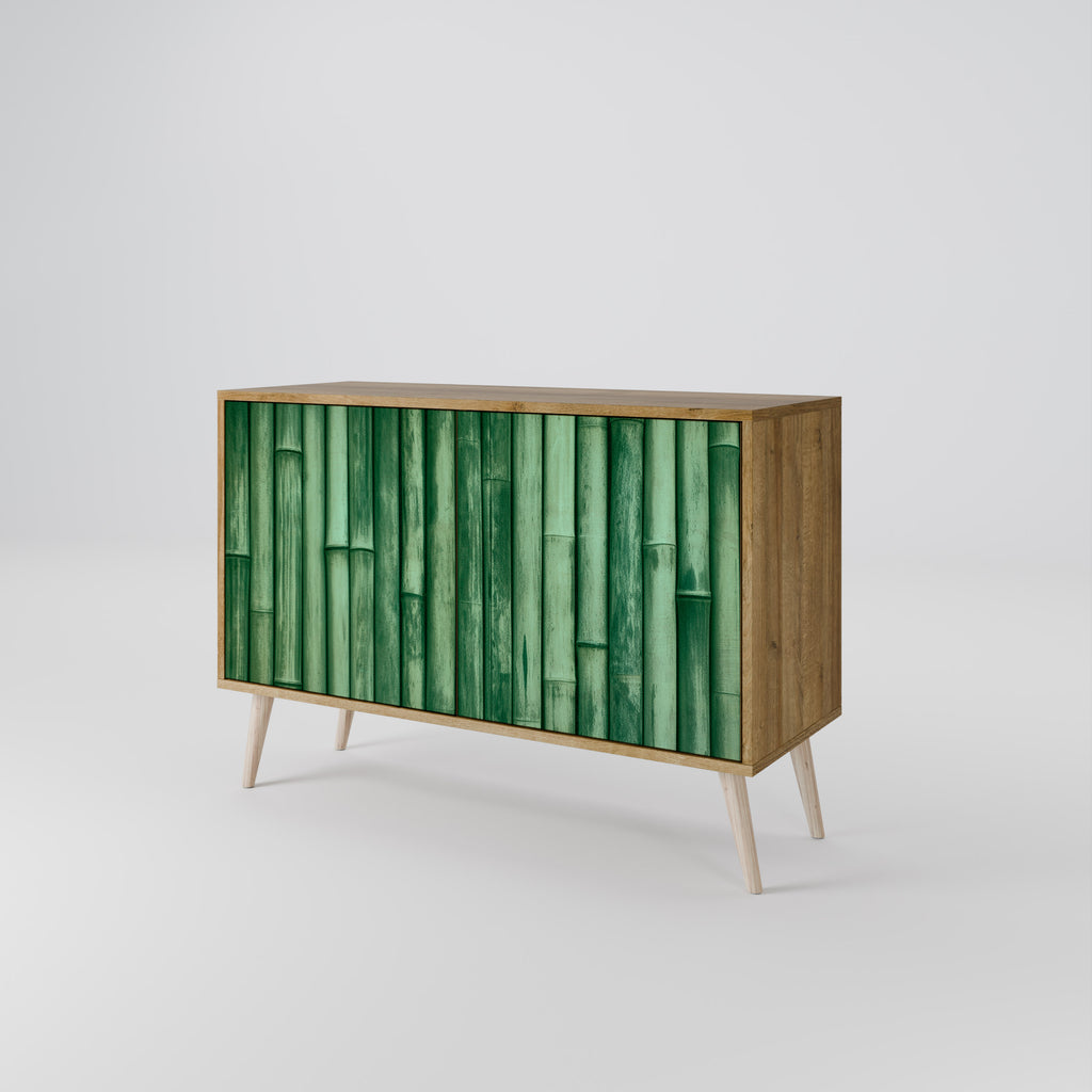 NATURAL GREEN 2-Door Sideboard