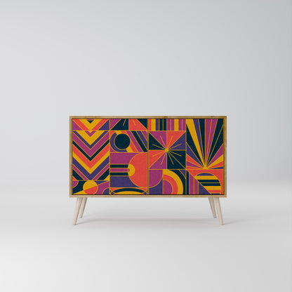 ELECTRIC PATTERNS Μπουφές 2-θυρών