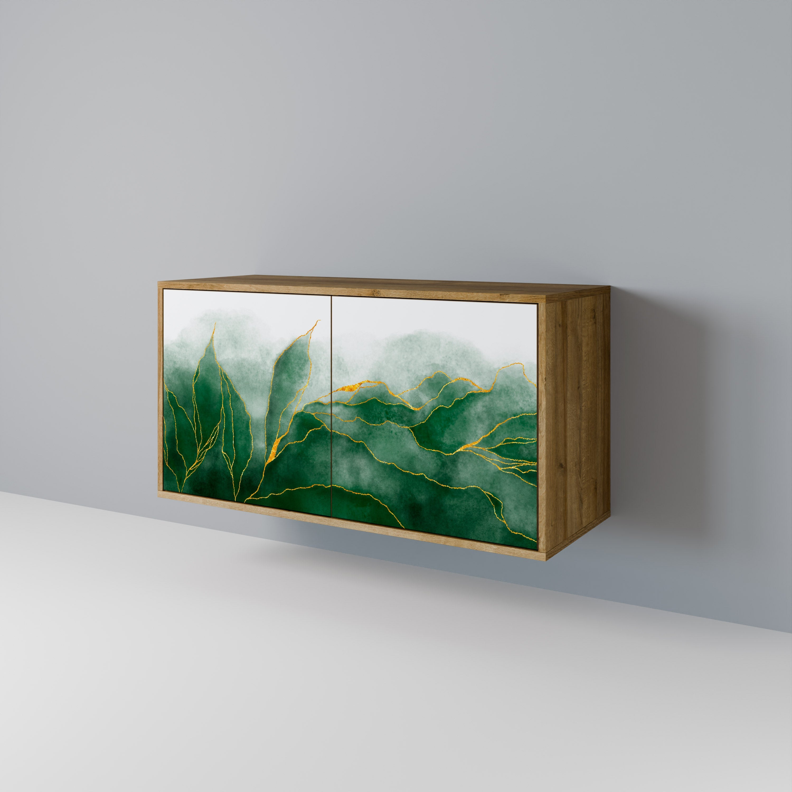 Μπουφές 2 θυρών EXPENSIVE NATURE σε όψη δρυός