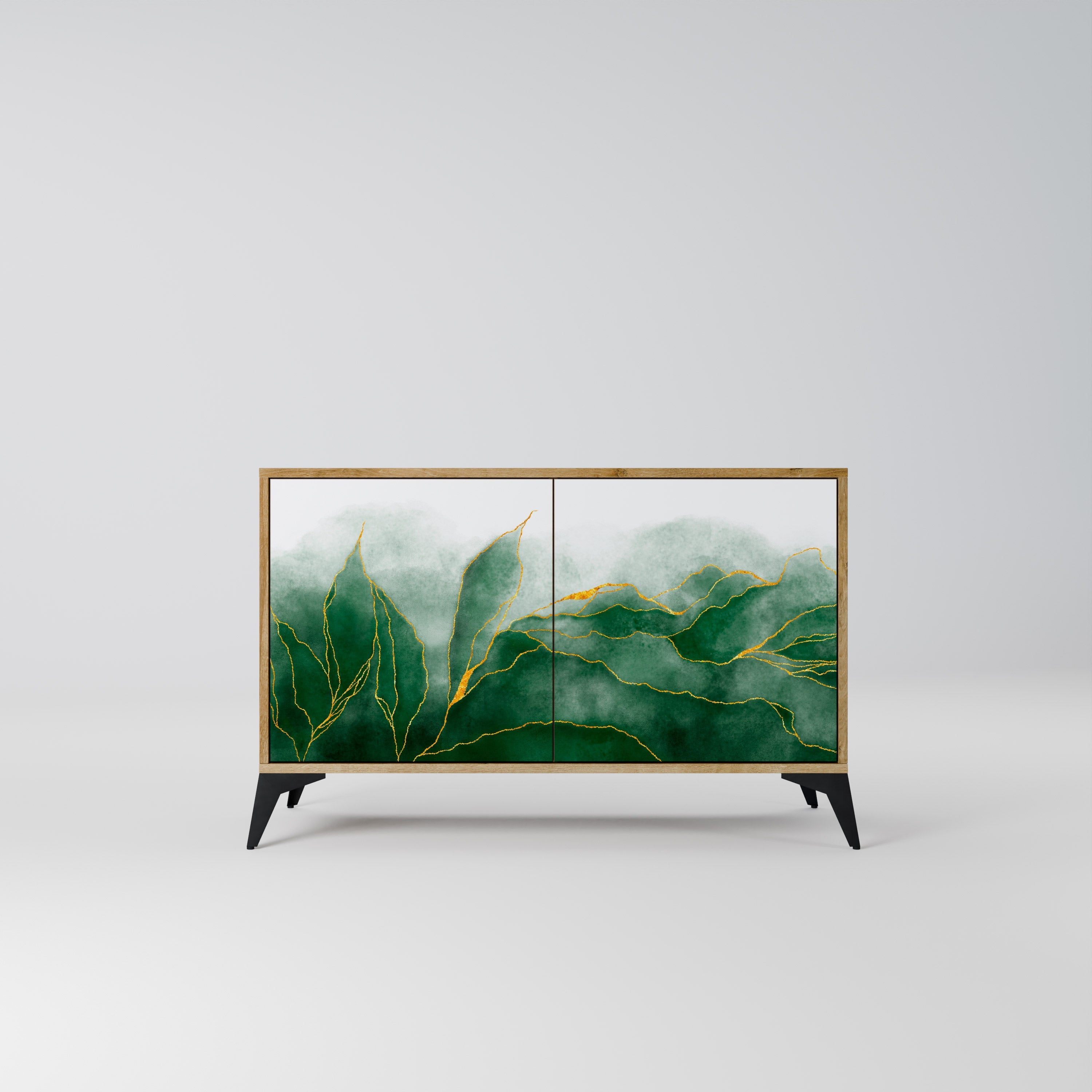 Μπουφές 2 θυρών EXPENSIVE NATURE σε όψη δρυός