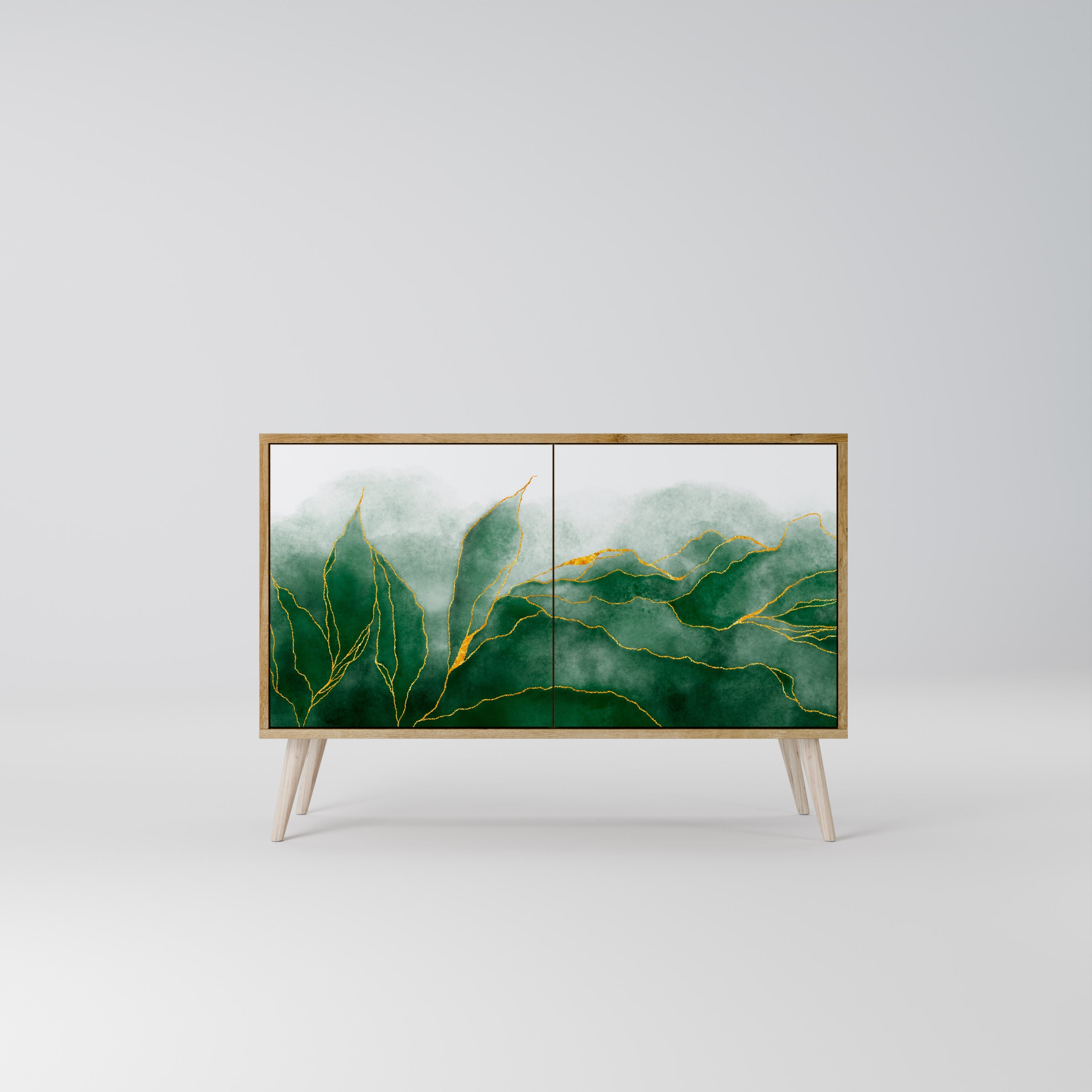 Μπουφές 2 θυρών EXPENSIVE NATURE σε όψη δρυός