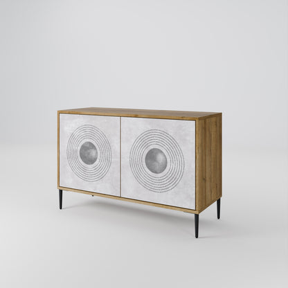 SOLID CIRCLES Μπουφές 2-θυρών