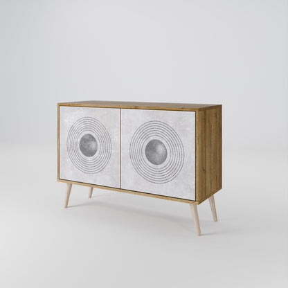 SOLID CIRCLES Μπουφές 2-θυρών