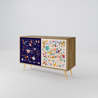 FLORAL COMBINATION 2-Door Sideboard
