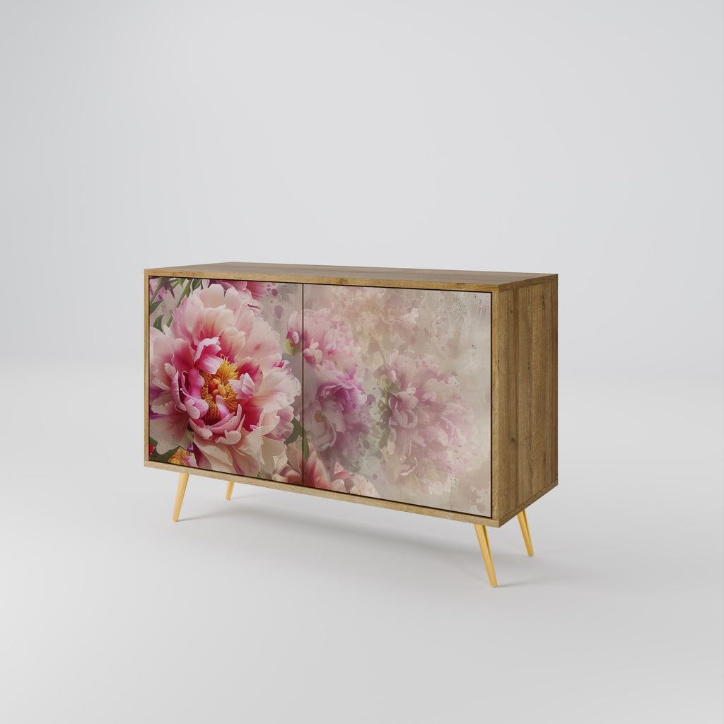 PEONY WHISPER 2-Door Sideboard in Oak Effect