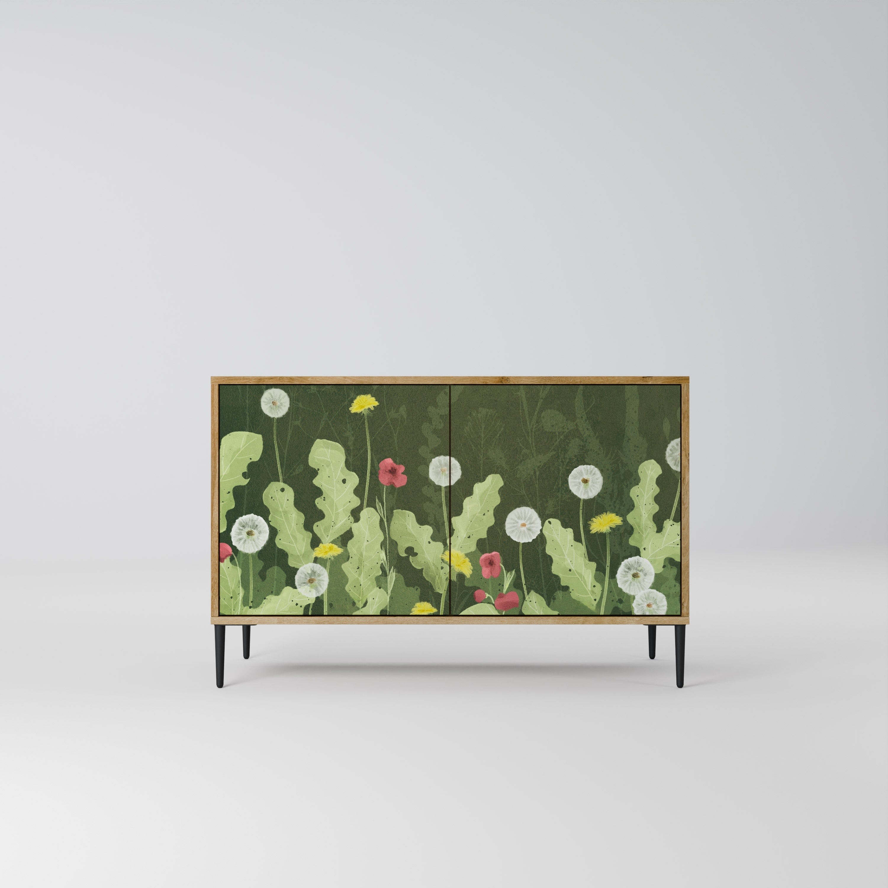 Μπουφές DANDELION AMUSE με 2 πόρτες σε όψη δρυός