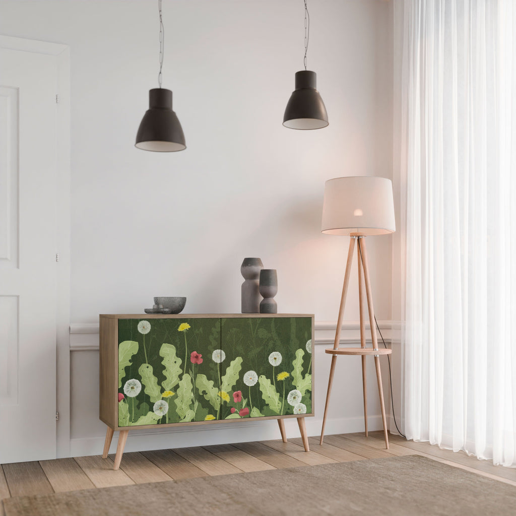 Μπουφές DANDELION AMUSE με 2 πόρτες σε όψη δρυός