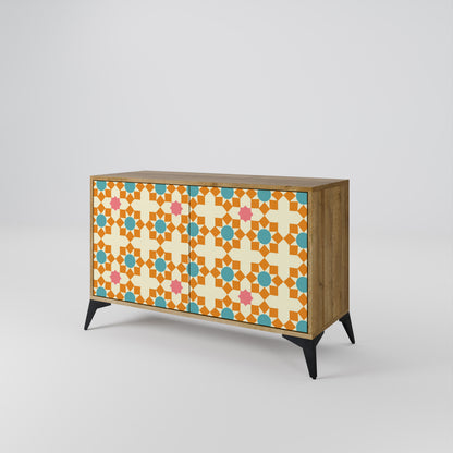 FLORAL DECOR Μπουφές 2-θυρών