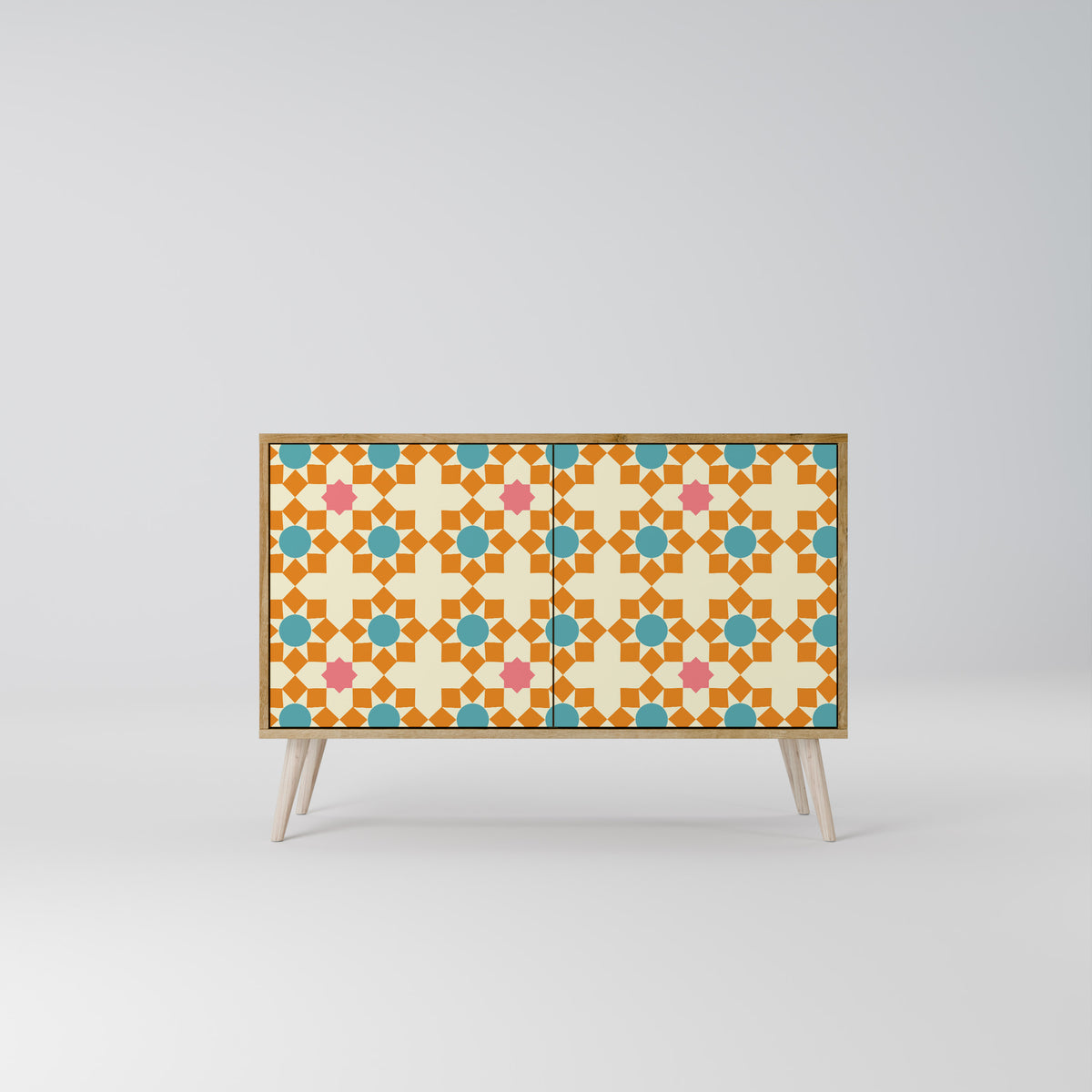 FLORAL DECOR Μπουφές 2-θυρών