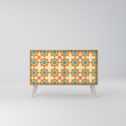 FLORAL DECOR Μπουφές 2-θυρών