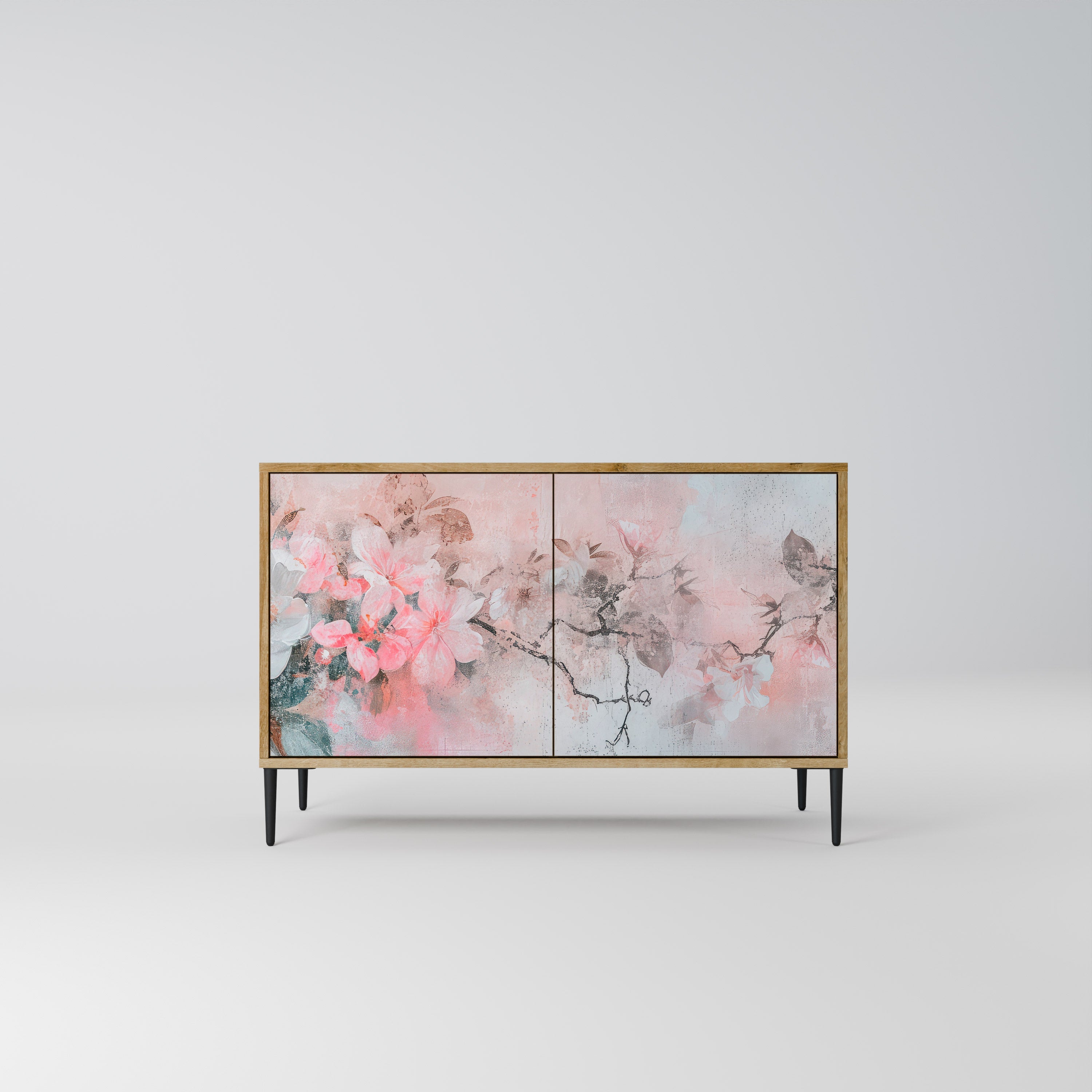 Μπουφές με 2 πόρτες CHERRY BLOSSOM σε όψη δρυός
