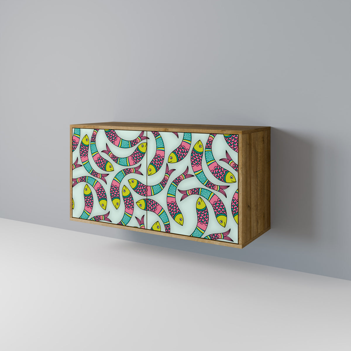 INDIAN FISH Μπουφές 2-θυρών